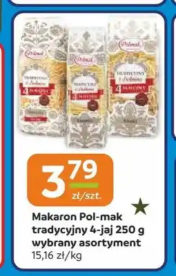 Społem Częstochowa Makaron Pol-mak tradycyjny 4-jaj oferta