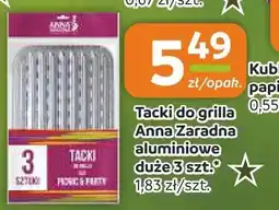 Społem Częstochowa Tacki do grilla Anna Zaradna aluminiowe duże 3-pak oferta