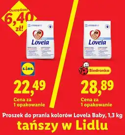 Lidl Proszek do prania kolorów Lovela Baby oferta