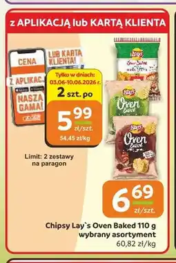 Społem Częstochowa Chipsy Lay's Oven Baked oferta