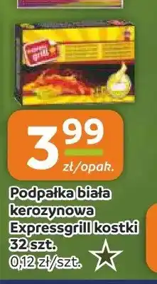 Społem Częstochowa Podpałka biała kerozynowa Expressgrill kostki 32-pak oferta