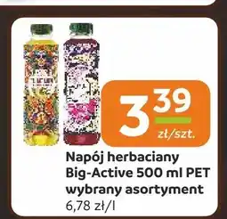 Społem Częstochowa Napój herbaciany Big-Active 500ml PET oferta