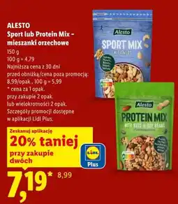 Lidl Mieszanka orzechowa Sport Mix Alesto oferta