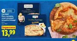 Lidl Pizza z mortadelą, serem i pistacjami ITALIAMO oferta