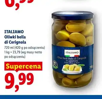 Lidl Oliwki bella di Cerignola ITALIAMO oferta