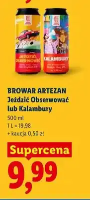 Lidl Piwo Artezan Jeździć Obserwować oferta
