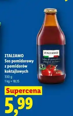 Lidl Sos pomidorowy z pomidorów koktajlowych ITALIAMO oferta