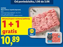 Lidl Mięso mielone z łopatki wieprzowej Rzeźnik oferta