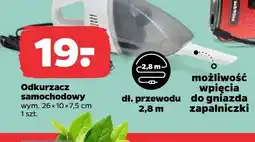 Netto Odkurzacz samochodowy 26x10x7,5cm oferta