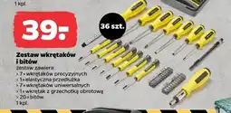 Netto Zestaw wkrętaków i bitów 36szt oferta