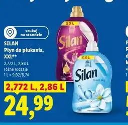 Lidl Płyn do płukania Silan Aromatherapy XXL oferta