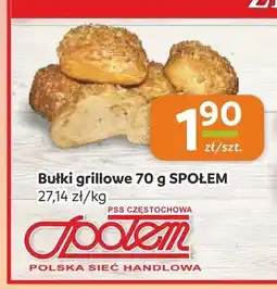 Społem Częstochowa Bułki grillowe Społem oferta