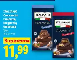 Lidl Croccantini z mleczną czekoladą Italiamo oferta