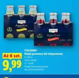 Lidl Napój ITALIAMO Aperitivo Lemon Flavour 6-pak oferta