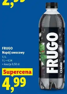 Lidl Napój owocowy Frugo czarne oferta