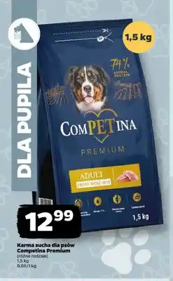 Netto Karma sucha dla psów Competina Premium oferta