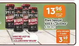 Społem Częstochowa Piwo Specjal Jasne Pełne 4-pak oferta