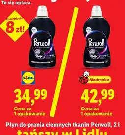 Lidl Płyn do prania ciemnych tkanin Perwoll oferta
