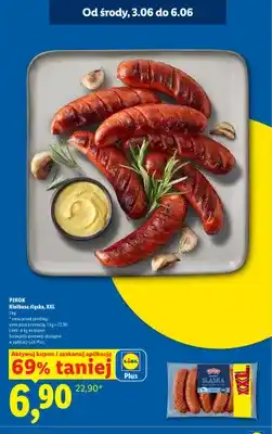 Lidl Kiełbasa śląska XXL PIKOK oferta
