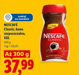 Lidl Kawa rozpuszczalna Nescafé Classic XXL oferta