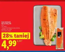 Lidl Łosoś atlantycki filet ze skórą XXL oferta