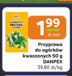 Społem Częstochowa Przyprawa do ogórków kwaszonych DANPEX oferta