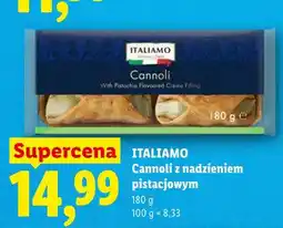 Lidl Cannoli z nadzieniem pistacjowym Italiamo oferta