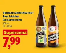 Lidl Piwo Maryensztadt Poza Szlakiem oferta