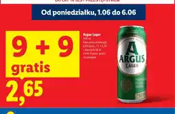 Lidl Piwo Argus Lager oferta