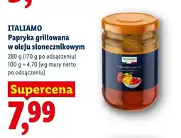 Lidl Papryka grillowana w oleju słonecznikowym ITALIAMO oferta