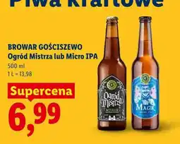 Lidl Piwo Gościszewo Ogród Mistrza oferta
