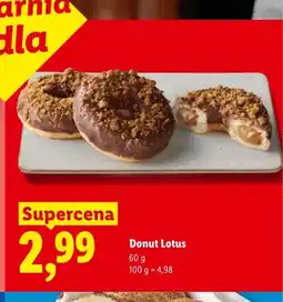 Lidl Donut Lotus oferta