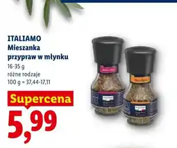 Lidl Mieszanka przypraw w młynku Garlic Chili ITALIAMO oferta