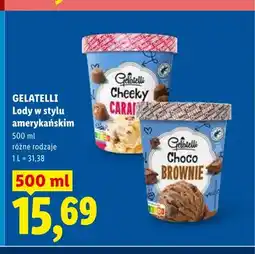 Lidl Lody w stylu amerykańskim GELATELLI Cheeky Caramel oferta
