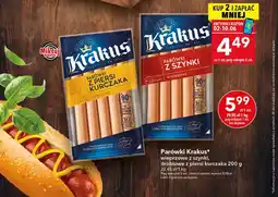 Lewiatan Parówki drobiowe z piersi kurczaka Krakus oferta