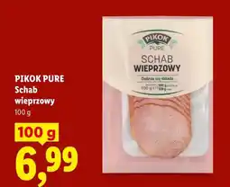 Lidl Schab wieprzowy Pikok Pure oferta