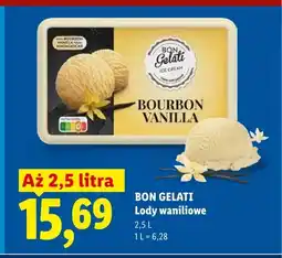 Lidl Lody waniliowe Bon Gelati Bourbon Vanilla oferta