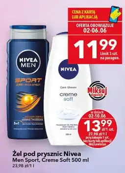 Lewiatan Żel pod prysznic Nivea Men Sport oferta