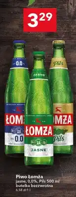 Lewiatan Piwo Łomża jasne butelka bezzwrotna oferta