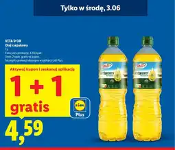 Lidl Olej rzepakowy Vita D'Or oferta