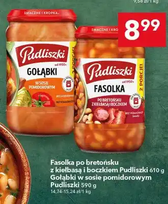 Lewiatan Fasolka po bretońsku z kiełbasą i boczkiem Pudliszki oferta