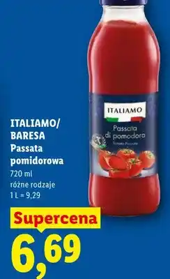 Lidl Passata pomidorowa ITALIAMO oferta