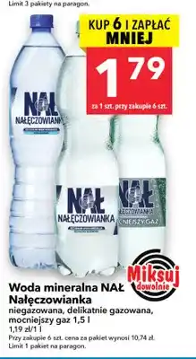 Woda mineralna NAŁ Nałęczowianka