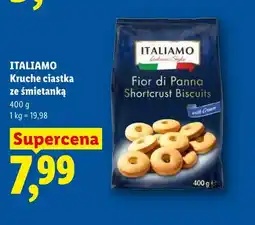 Lidl Kruche ciastka ze śmietanką Italiamo oferta