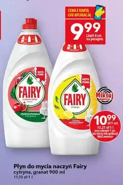 Lewiatan Płyn do mycia naczyń Fairy granat oferta