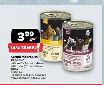 Netto Karma mokra dla kotów Pet Republic oferta