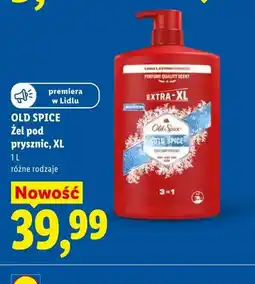 Lidl Żel pod prysznic XL OLD SPICE oferta