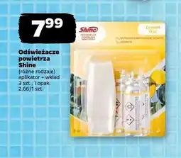 Netto Odświeżacze powietrza Shine aplikator + wkład oferta