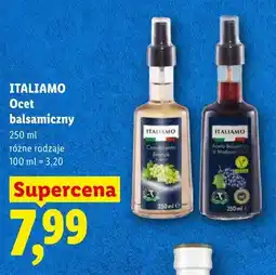 Lidl Ocet balsamiczny Condimento Bianco ITALIAMO oferta