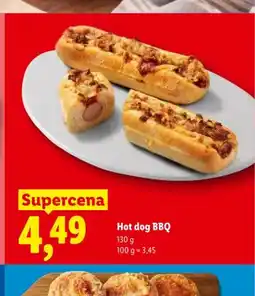 Lidl Hot dog BBQ oferta